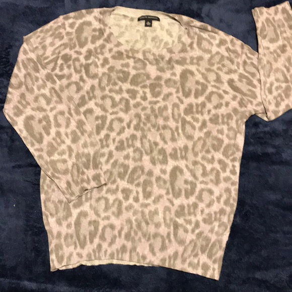 Banana Republic XL Animal Print Sweater - Picture 1 of 3